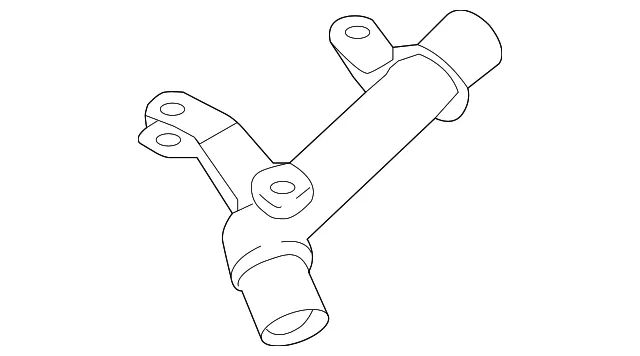 Engine Coolant Pipe - Mazda (p51b15190)