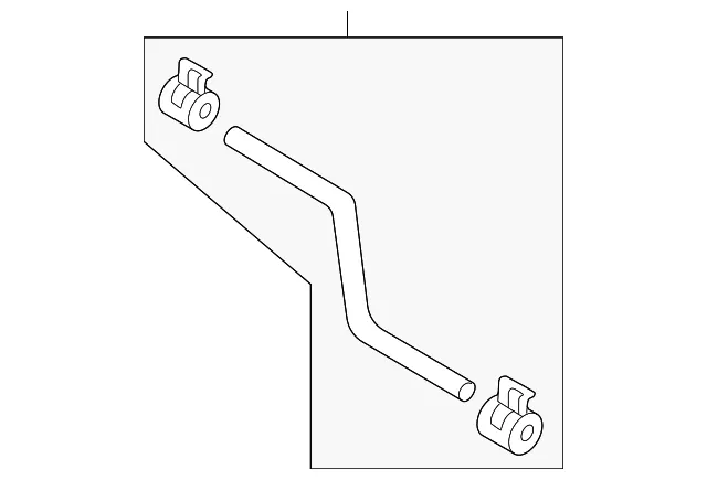 Engine Coolant Overflow Hose - Ford (pc3z8075c) - view 2