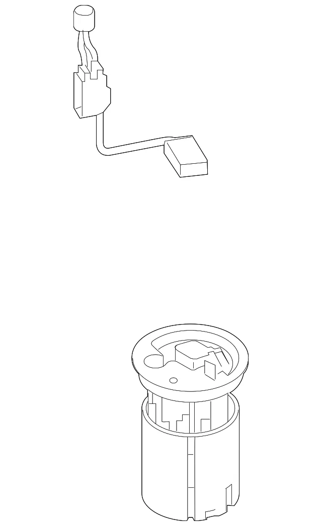 Fuel Pump Assembly - Mazda (pe071335z)