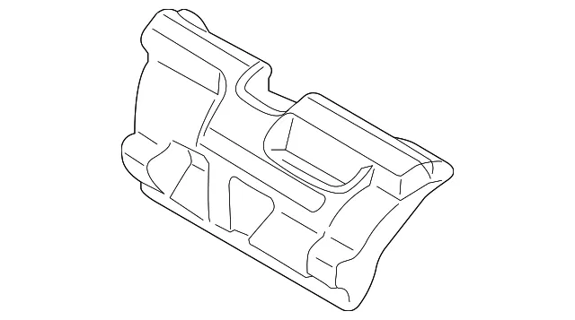 Engine Crankcase Ventilation Cover - Mazda (pe7w13139)