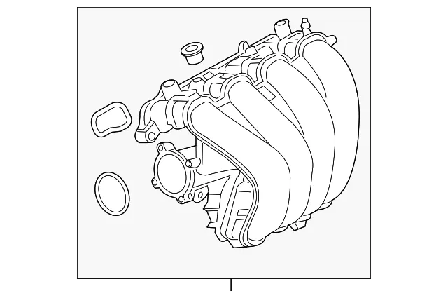 Intake Manifold - Mazda (pees13100)