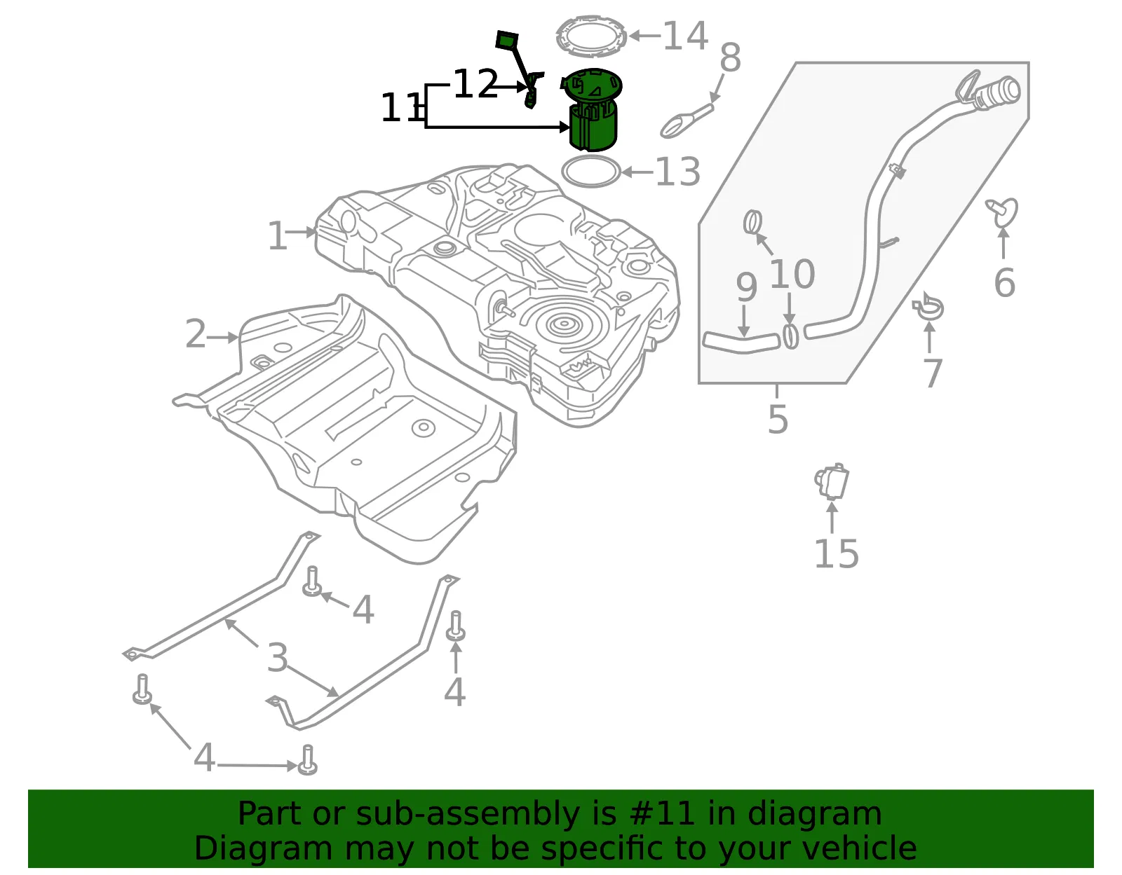 Motorcraft Fuel Pump - Ford (pfs1037) - view 5