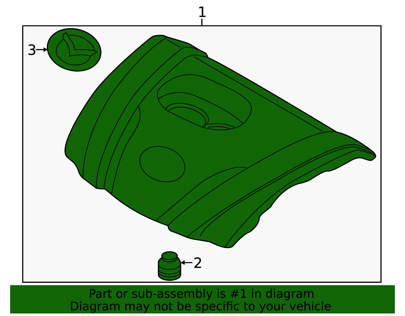 Engine Cover - Mazda (px04102f0) - view 2