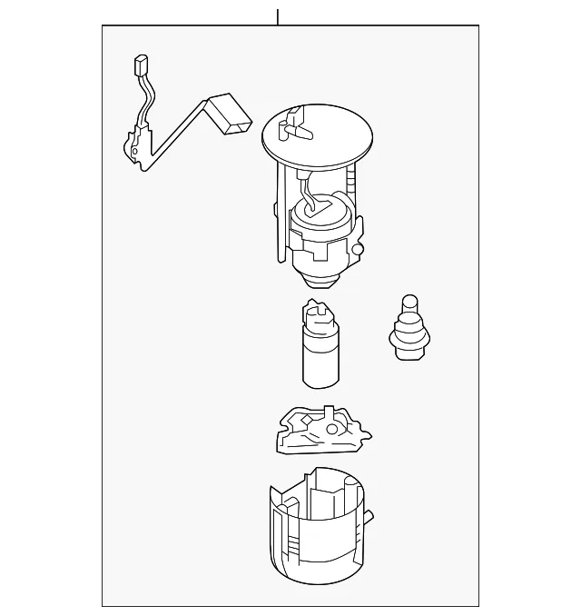 Fuel Pump And Sender Assembly - Mazda (px361335xa)