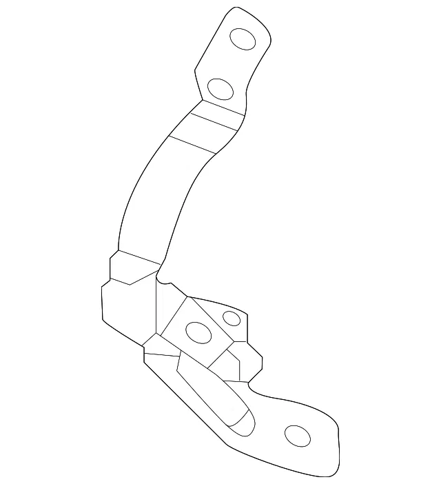 Engine Water Pump Bracket - Mazda (px4j15740a)