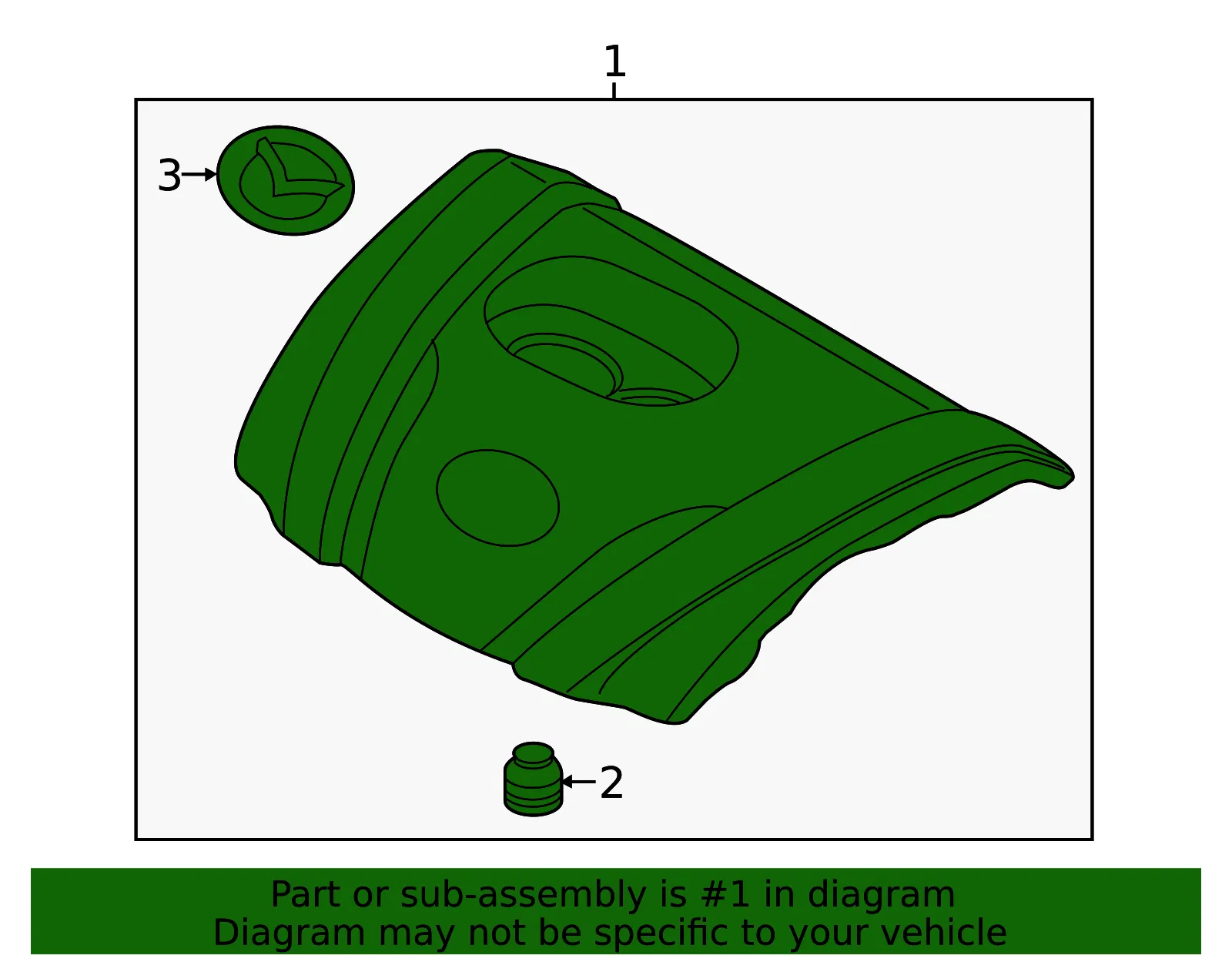 Engine Cover - Mazda (px4n102f0c) - view 2