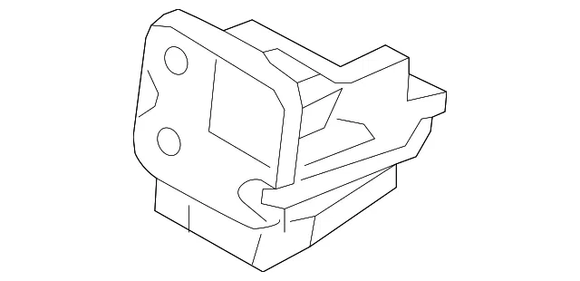 Exhaust Manifold Heat Shield Bracket - Mazda (py0140081)