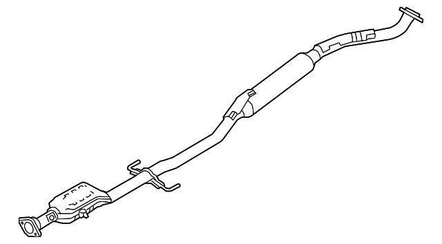 Catalytic Converter - Mazda (py2c2055xa)
