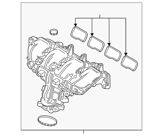 Intake Manifold - Mazda (py8v13100)