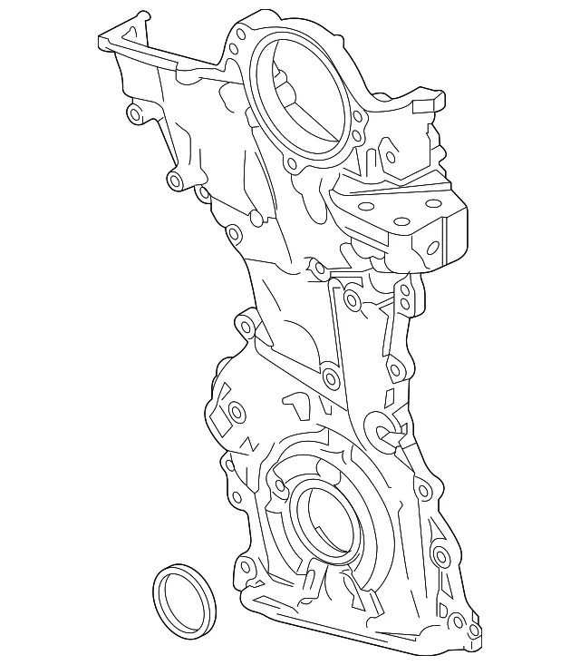 Engine Timing Cover - Mazda (py8w10500)
