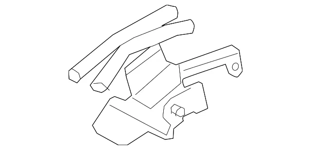 Engine Coolant Pipe - Mazda (py8w2097x)