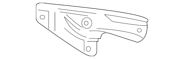 Exhaust Manifold Heat Shield - Mazda (py9713380)