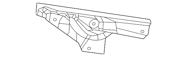 Exhaust Manifold Heat Shield - Mazda (py9c13380)