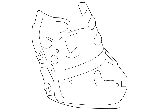 Catalytic Converter Heat Shield - Mazda (py9e133k0a)