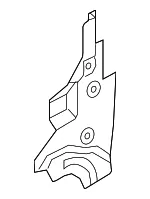 Exhaust Manifold Heat Shield - Mazda (pyfa1338y) - view 3