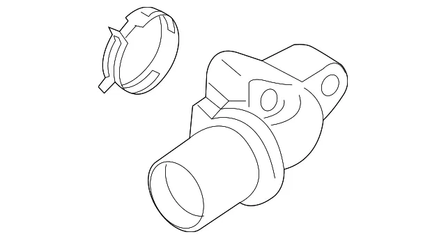 Engine Coolant Pipe - Mazda (pyfb1519xa)