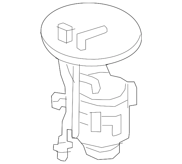 Fuel Pump Hanger - Mazda (pyml13ze0)