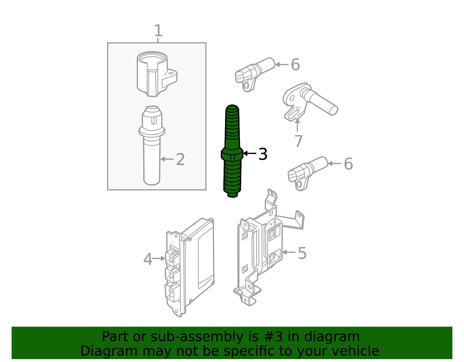 Spark Plug - Ford (pzk1fx) - view 9