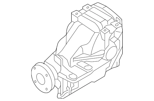 Differential Carrier - Mazda (ra1227150b)