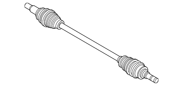 Axle Assembly - Mazda (rd022550x)