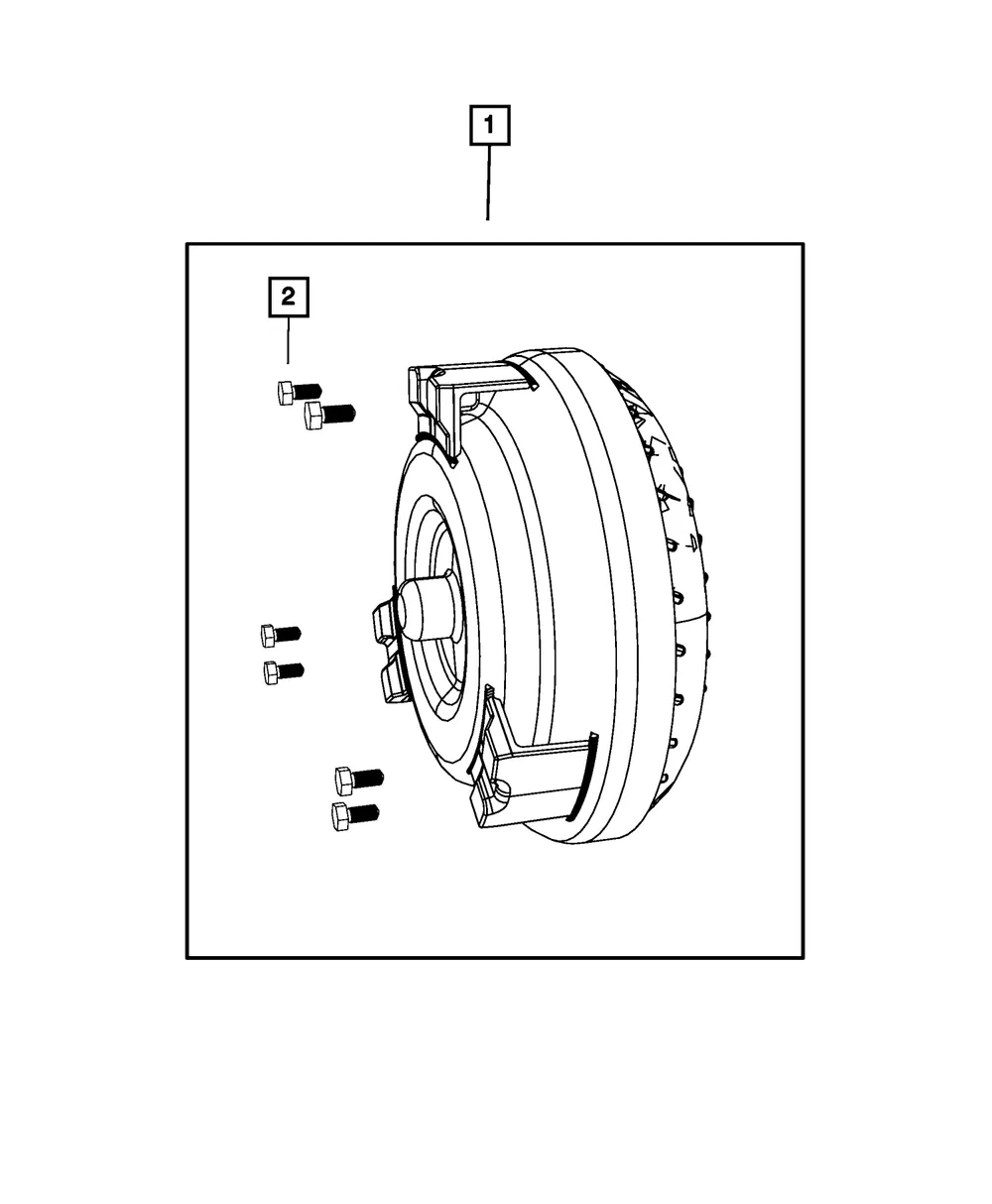 Torque Converter Kit - Mopar (rl004096aa)