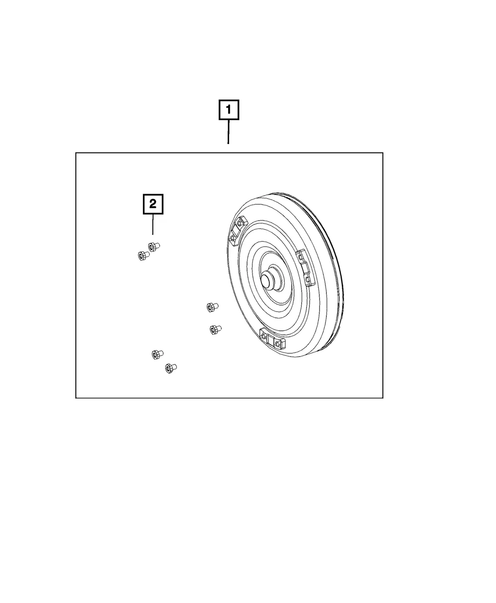 Torque Converter - Mopar (rl374953aa) - view 3
