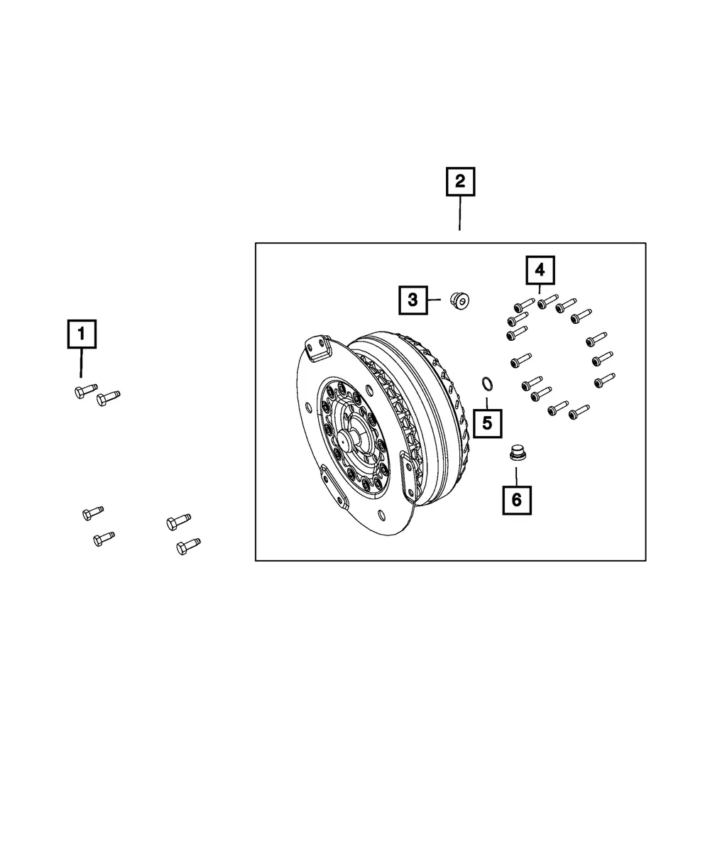 Torque Converter Kit - Mopar (rl405036aa) - view 3