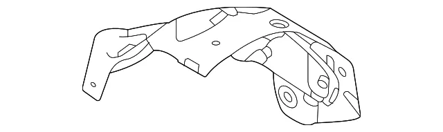 Catalytic Converter Heat Shield - Mazda (sh71133h0)