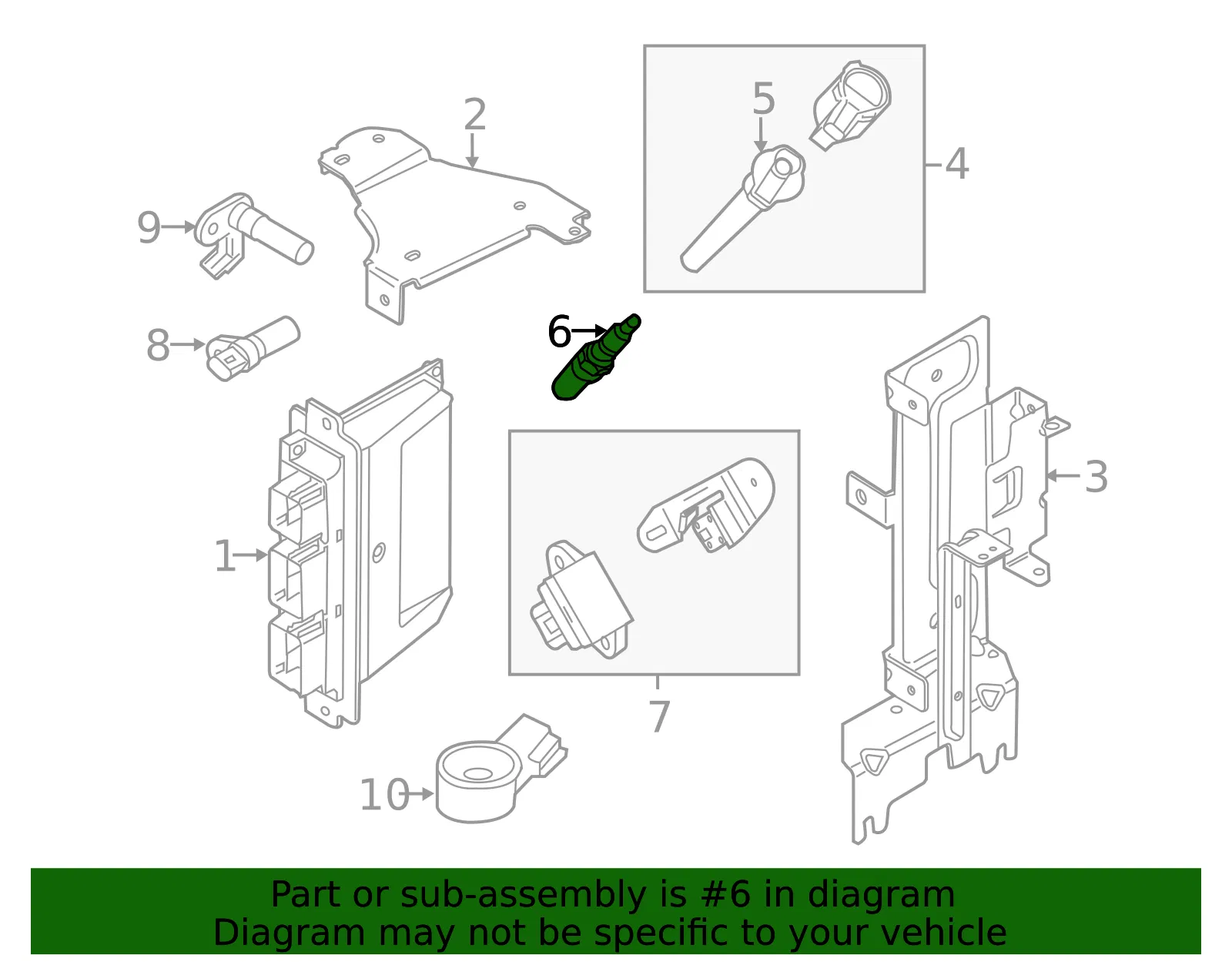 Motorcraft Spark Plug - Ford (sp536x) - view 6