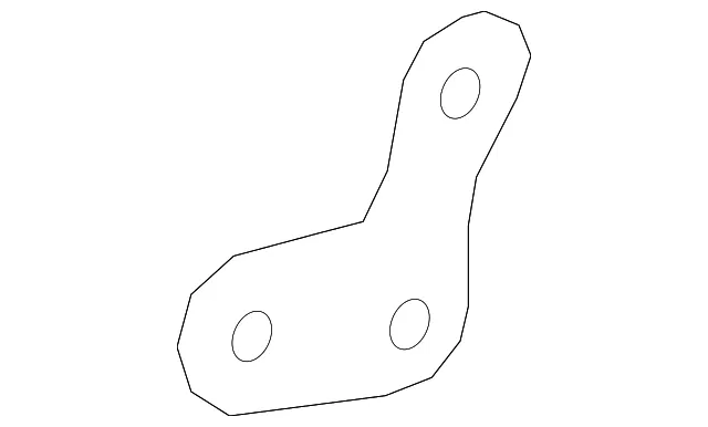 Engine Support Rod Bracket - Mazda (tk7839015a)