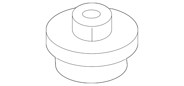 Differential Mount Lower Insulator - Mazda (uc8639550a)