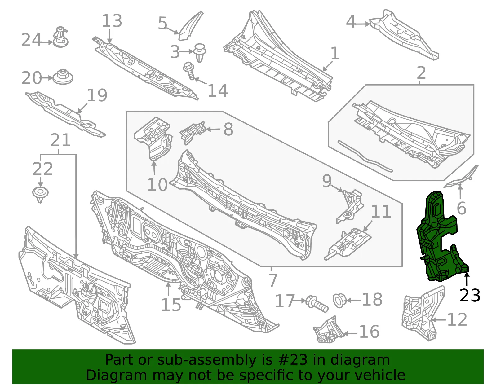 Engine Compartment Insulation - Mazda (va4068637) - view 2