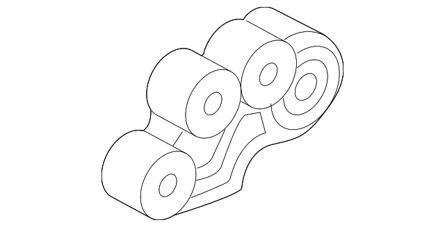Engine Support Rod Bracket - Mazda (va4139010)
