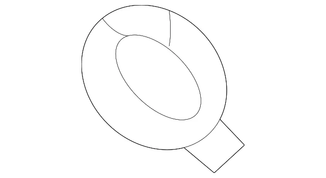 Engine Coolant Reservoir Hose Clamp - Ford (w525884s444) - view 2