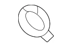 Engine Coolant Reservoir Hose Clamp - Ford (w525884s444) - view 4