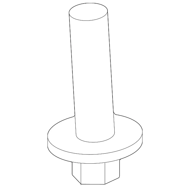 Automatic Transmission Oil Cooler Stud - Ford (w704941s442) - view 8