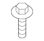 Engine Coolant Reservoir Bolt - Ford (w712436s439) - view 7