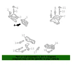 Engine Mount Support Bracket Bolt - Ford (w714822s437) - view 9