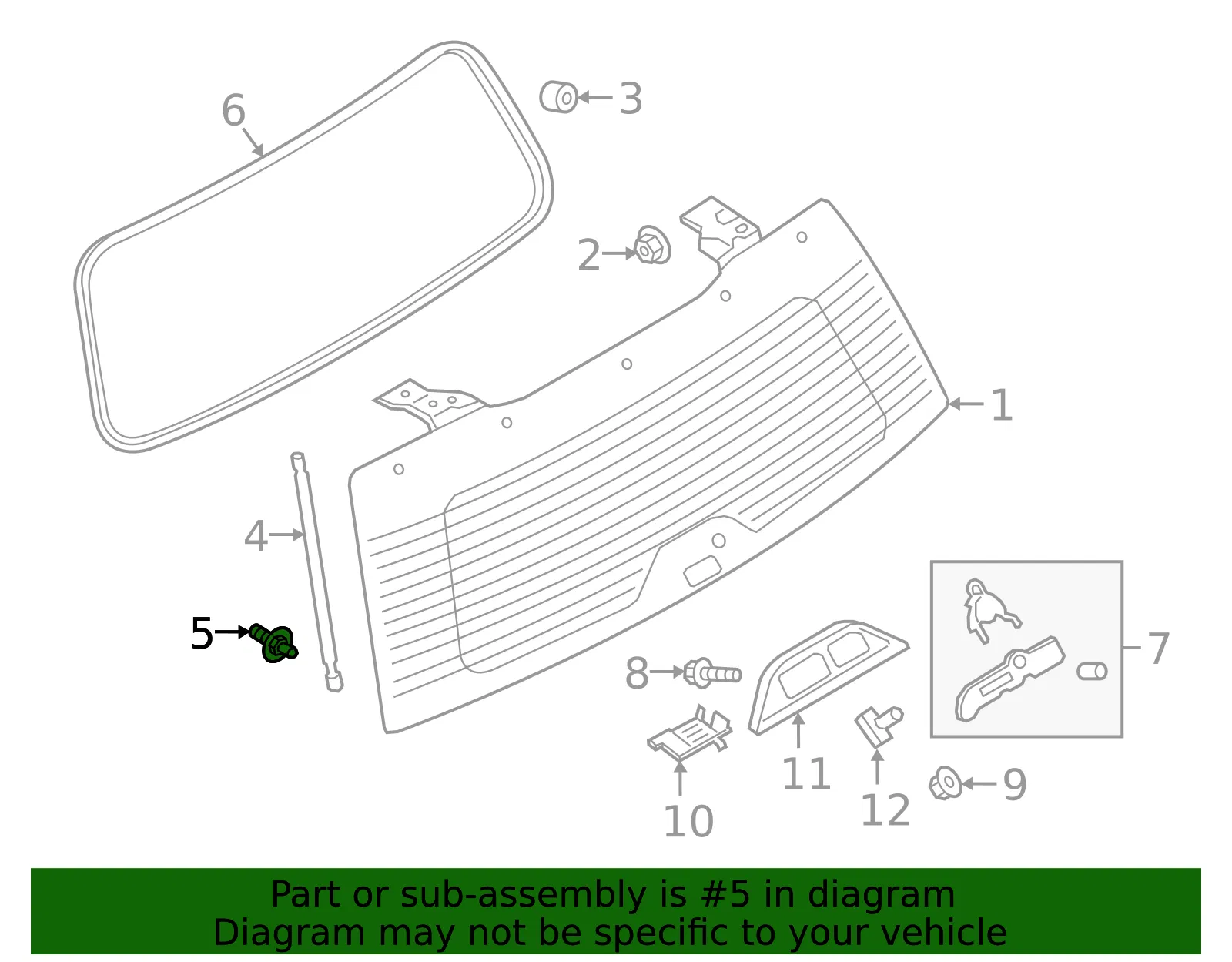 Lift Cylinder Ball Stud - Ford (w715124s901) - view 4