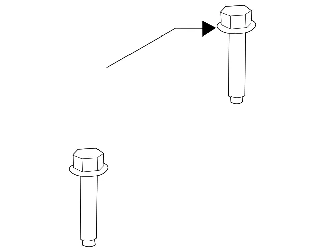 Engine Mount Bolt - Ford (w718475s439) - view 4