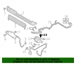 Automatic Transmission Oil Cooler Bolt - Ford (w720995s439) - view 5