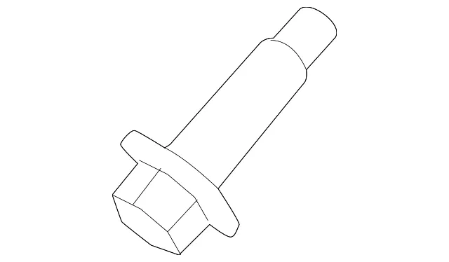 Automatic Transmission Oil Cooler Hose Banjo Bolt - Ford (w721914s450) - view 2