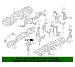 Fuel Tank Skid Plate Nut - Ford (w722255s439) - view 5
