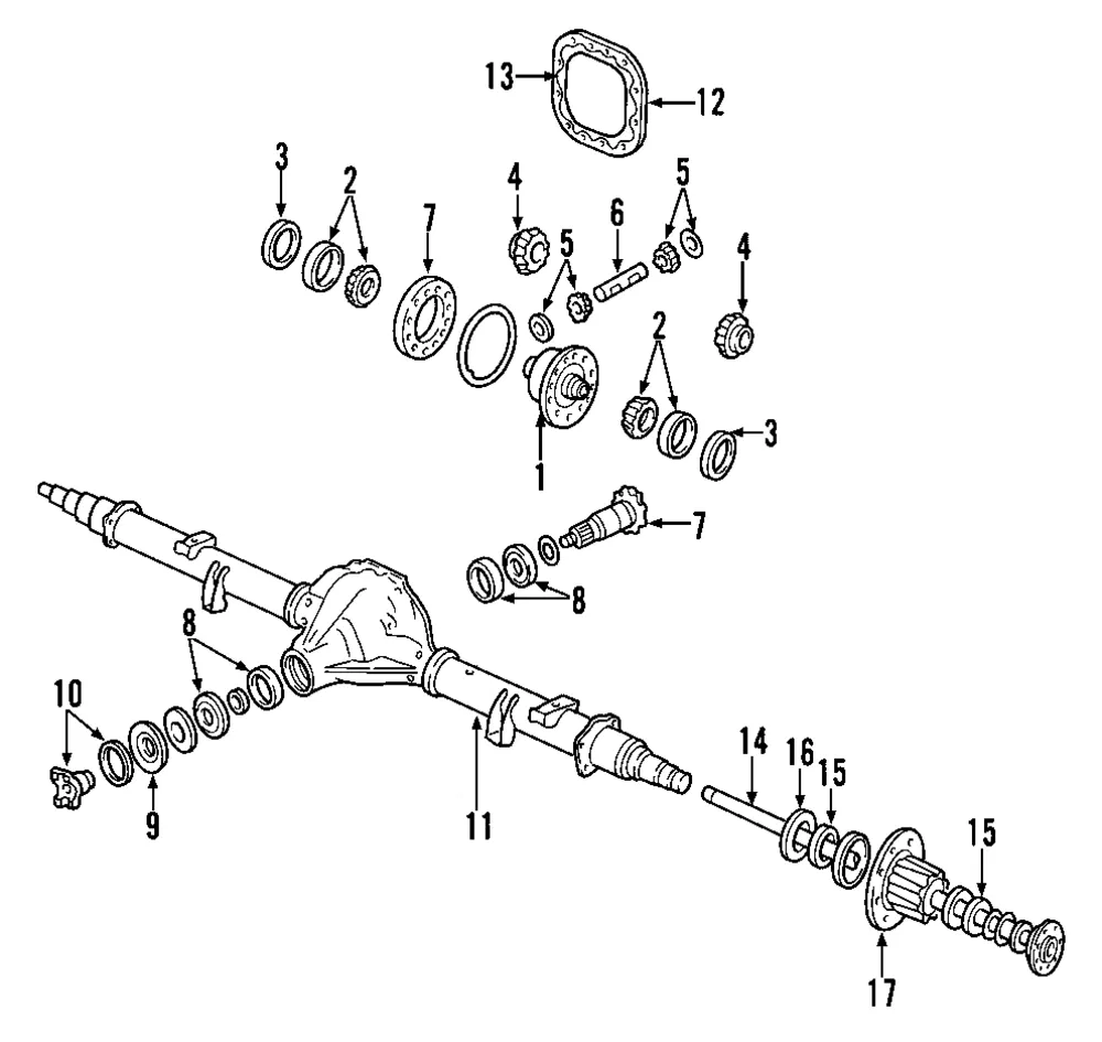 Differential Case - Ford (yc2z4204aa) - view 3