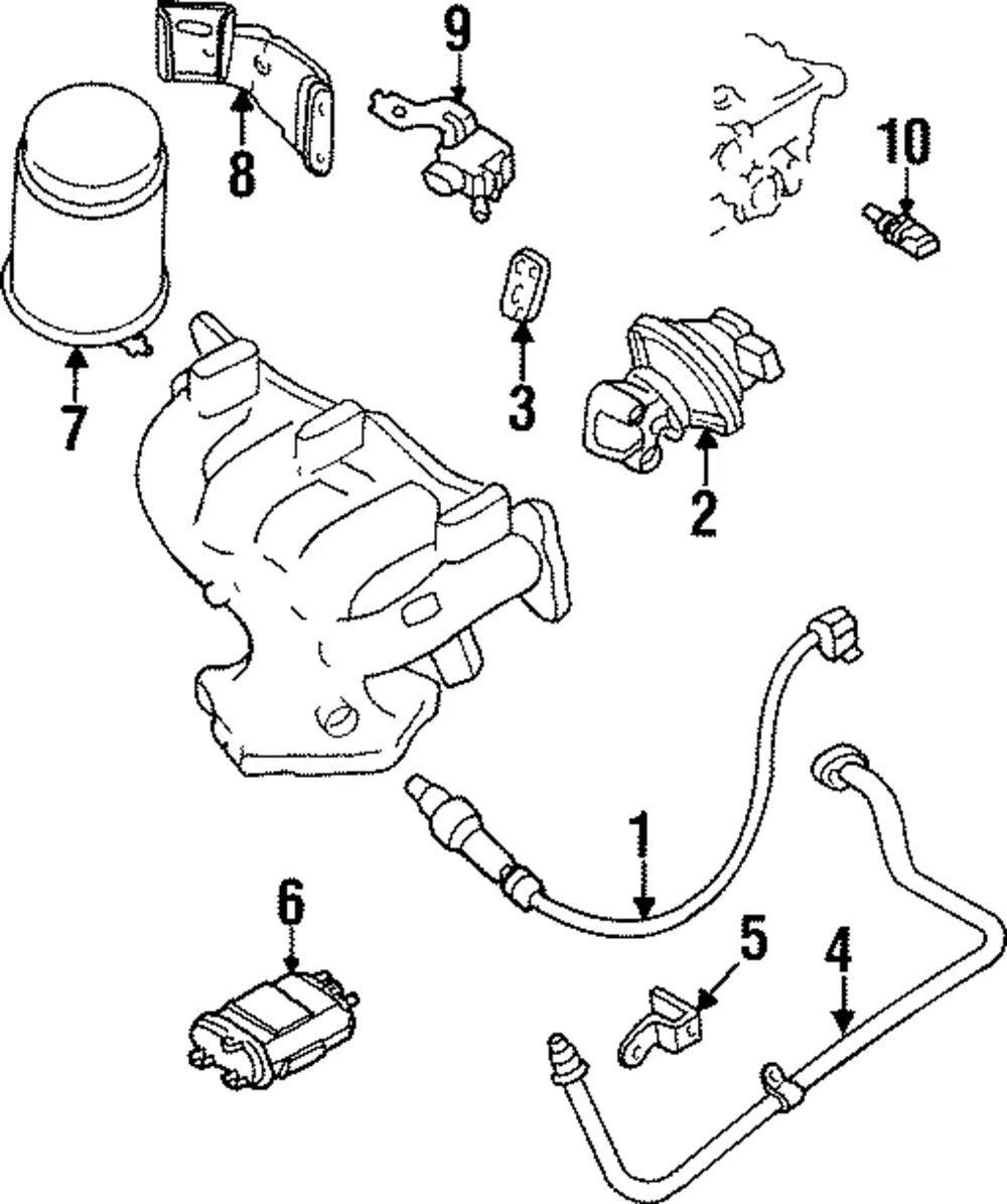 Vapor Canister - Mazda (z5a81396z)