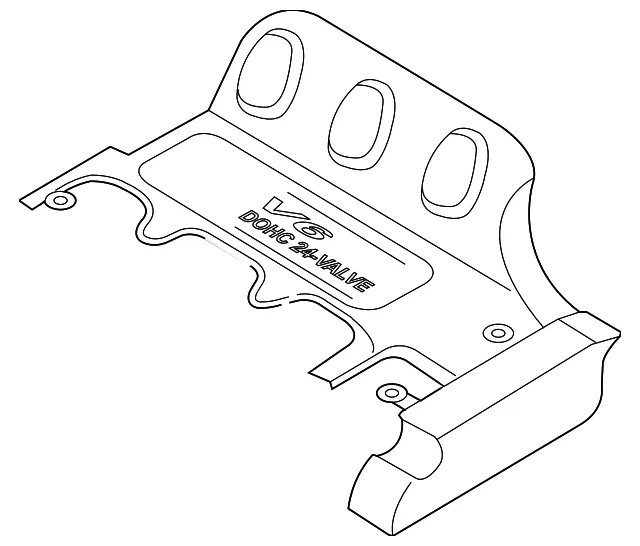 Engine Cover - Mazda (zzc1102f1)