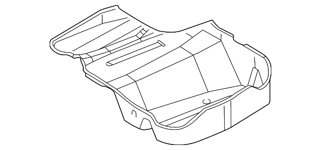 Fuel Tank Skid Plate - Mazda (zzc242750)