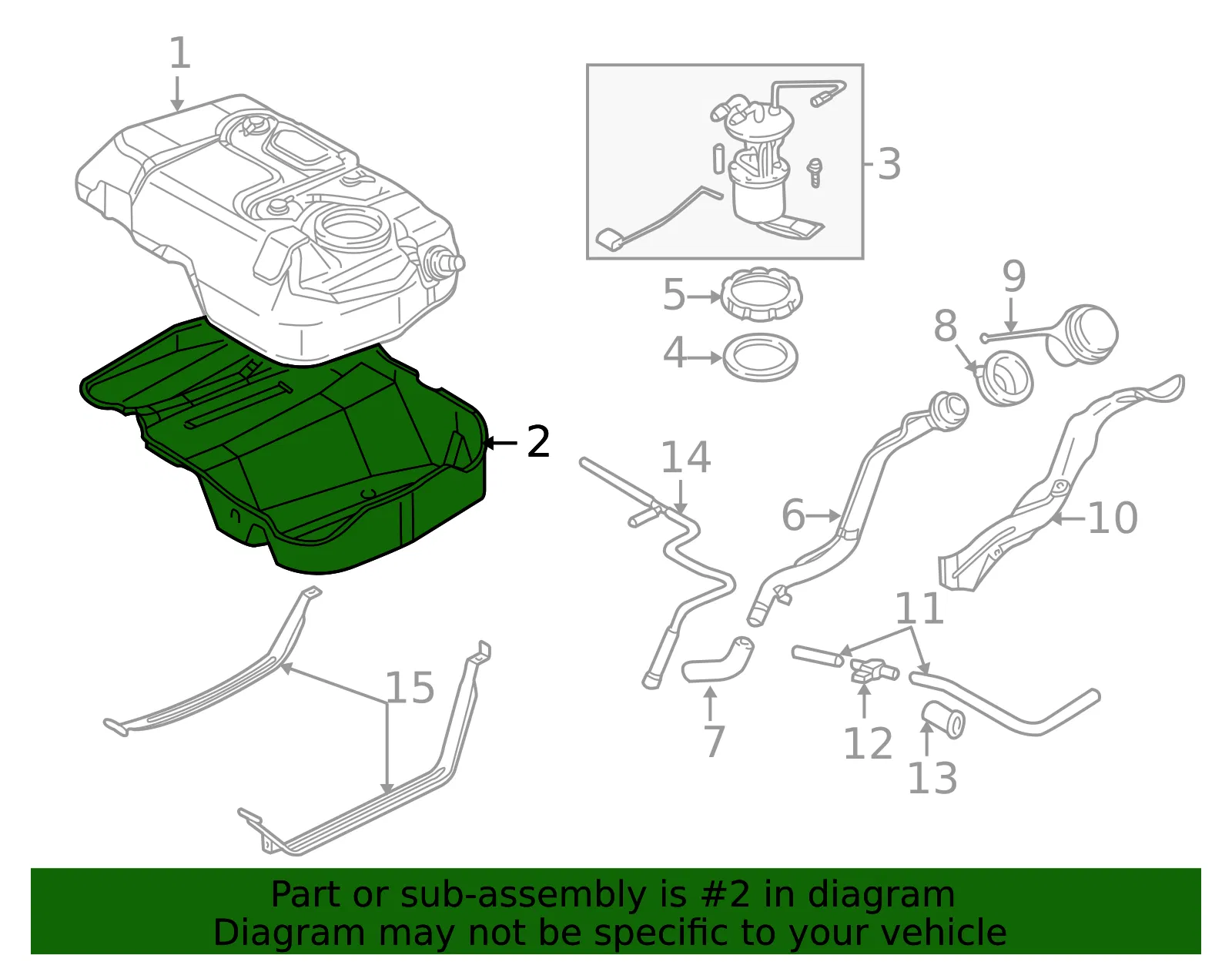 Fuel Tank Skid Plate - Mazda (zzc242750) - view 2