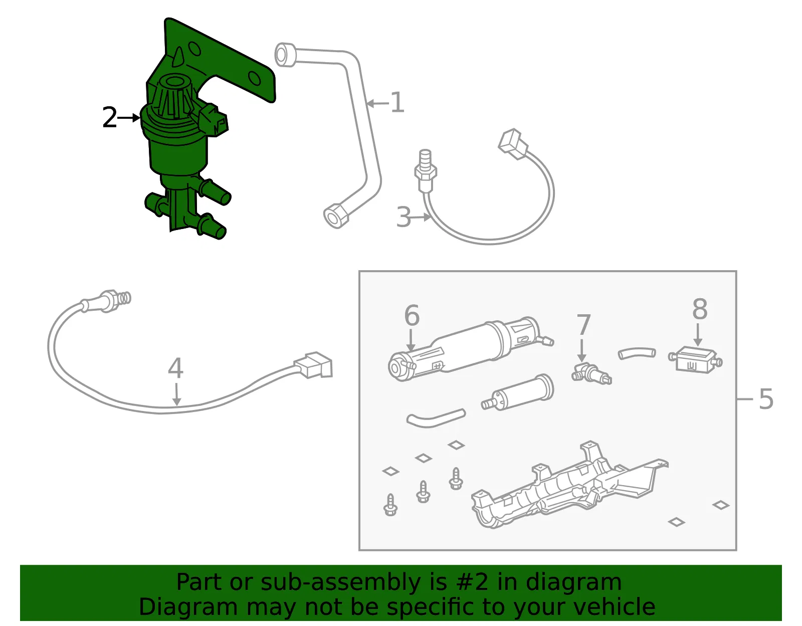 Egr Valve - Mazda (zzc420300a) - view 2