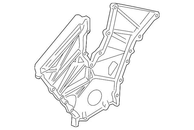 Engine Timing Cover - Mazda (zzc510500)
